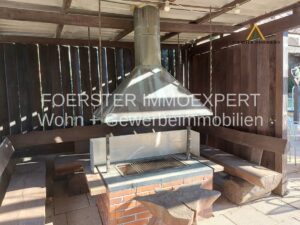 überdachter Grillplatz