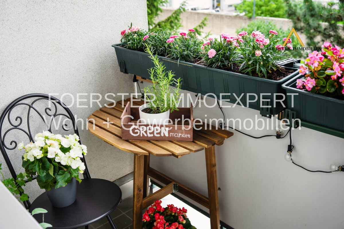 Eigener Balkon